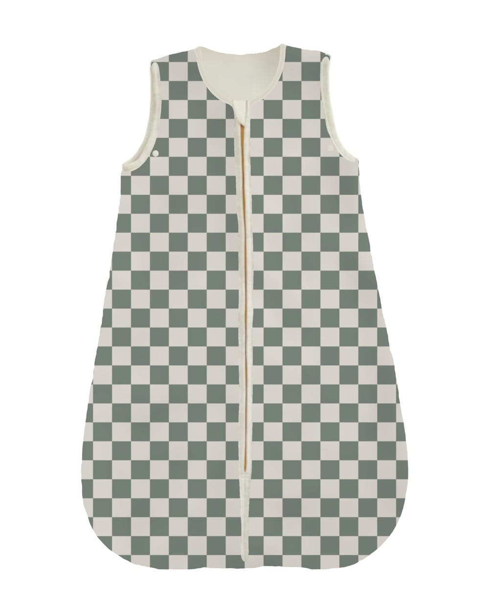 Sage Check Wearable Minky Blanket