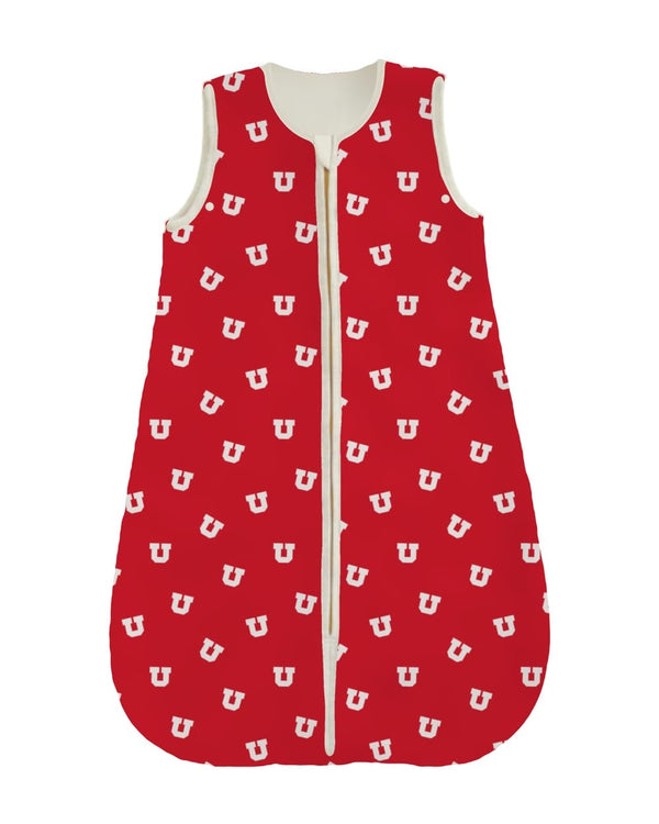 University of Utah Utes "U" Wearable Minky Blanket