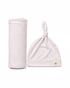 Swaddle and Hat - Ballet Slipper
