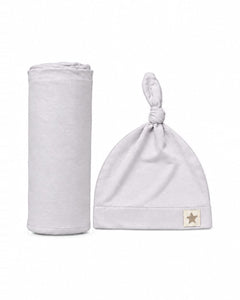 Swaddle and Hat - Dusty Orchid