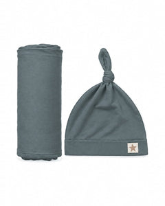 Swaddle and Hat - Tidal Forest