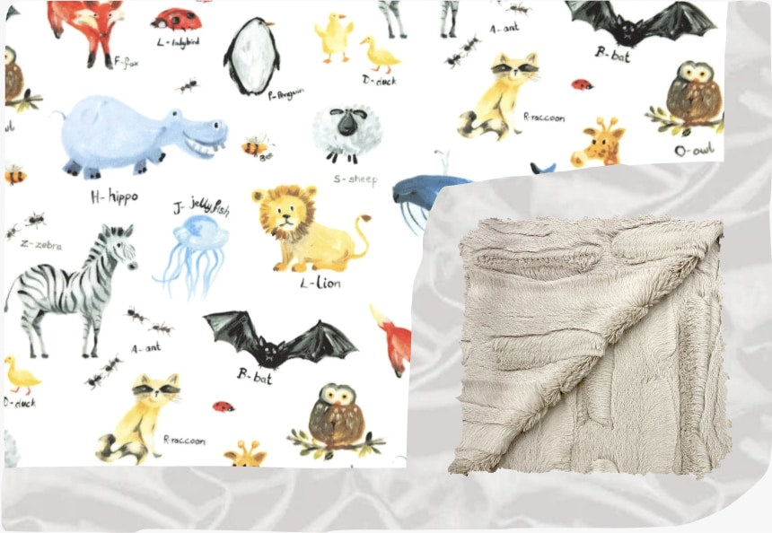 Personalized Custom Minky blankets