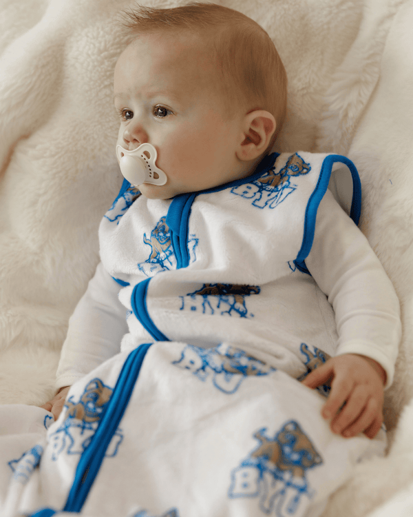 BYU Cosmo Wearable Minky Blanket