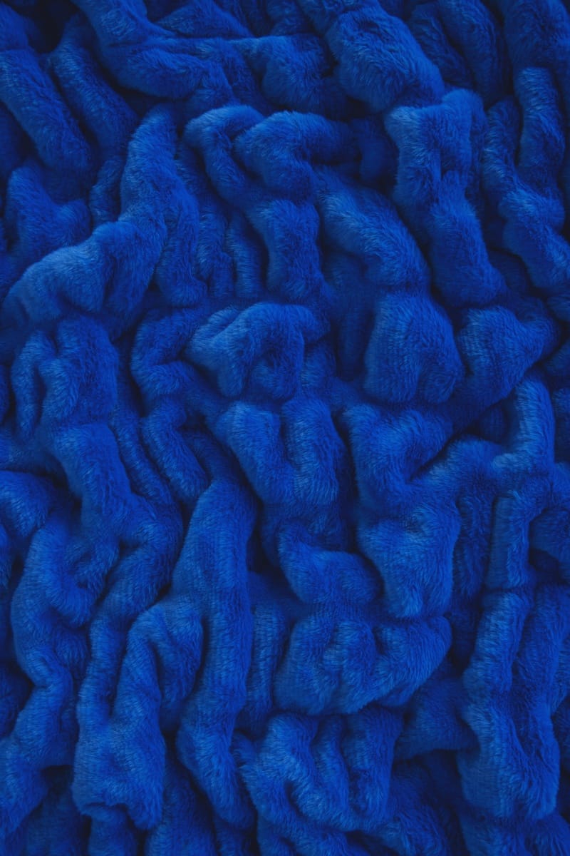 Original Hugs Light Electric Blue Blanket