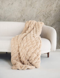 Hugs Light Sand Blanket