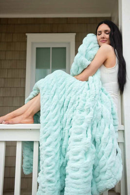Hugs Soothing Sea Blanket | Minky Couture