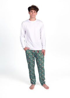 Montage Men's Jogger - Green Reindeer