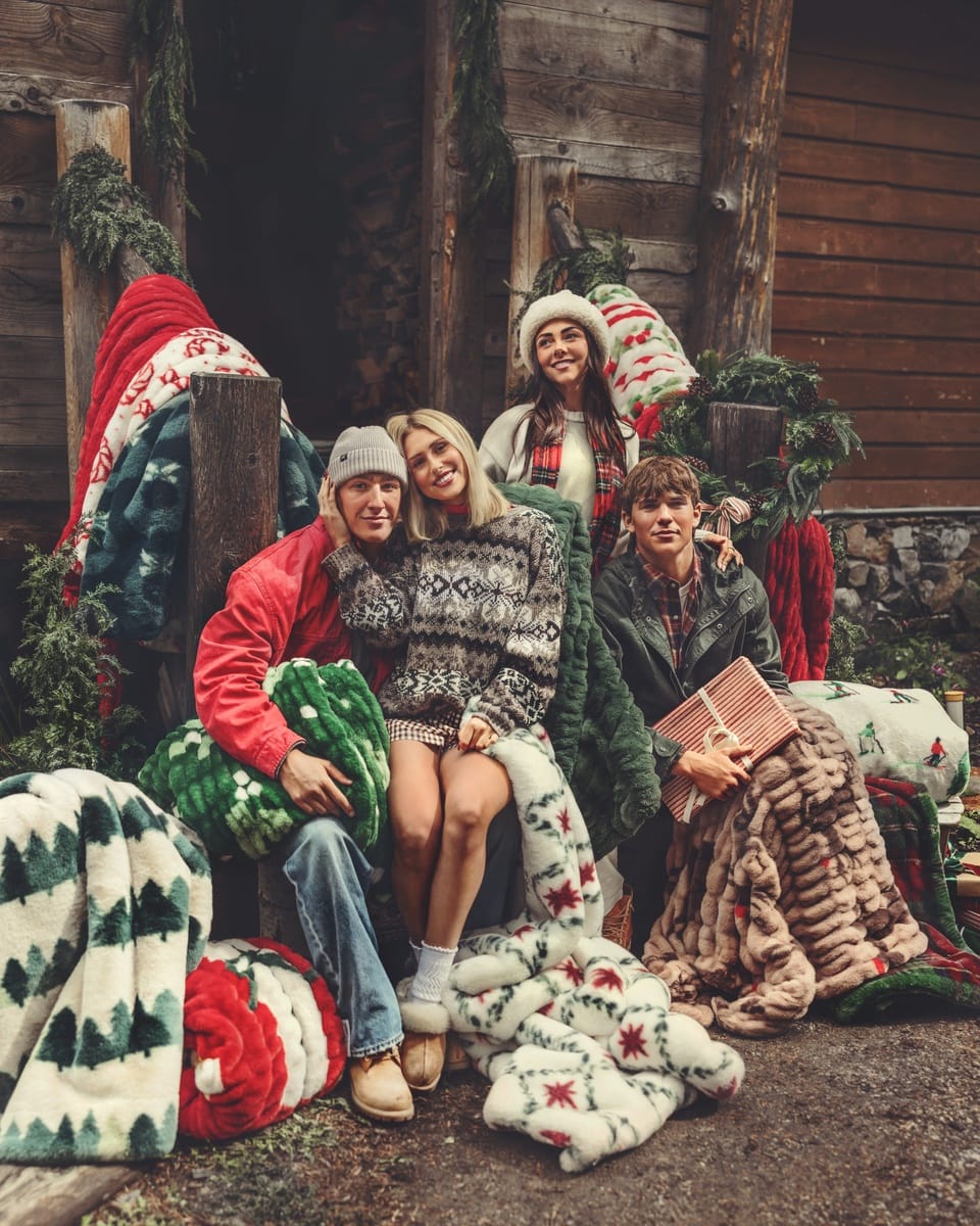 Original Hugs Rudolph Blanket - COMING SOON