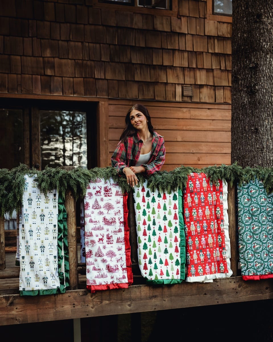 Christmas Tree Blanket