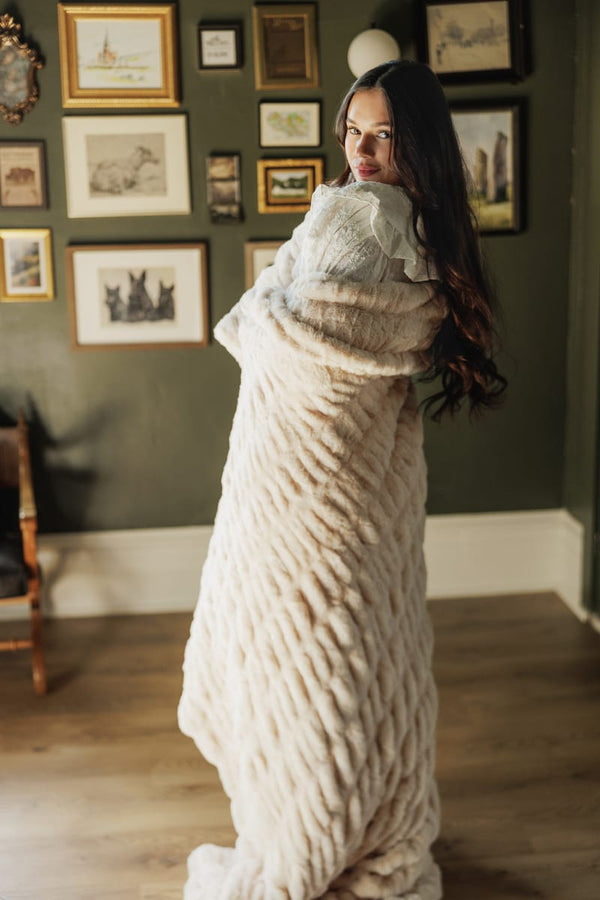 Hugs Oatmeal Blanket