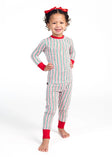 Snug-Fitting Toddler Matching Set - Holly Stripe