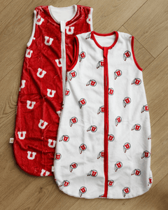 University of Utah Utes Wearable Minky Blanket