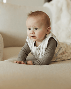 Woven Seagrass Wearable Minky Blanket