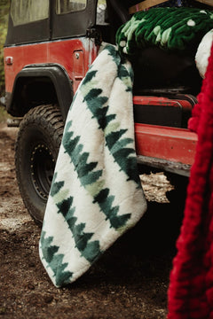 Lush Winter Tree Blanket
