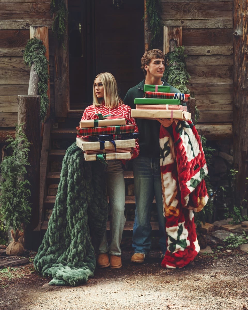 Original Hugs Christmas Present Blanket - COMING SOON