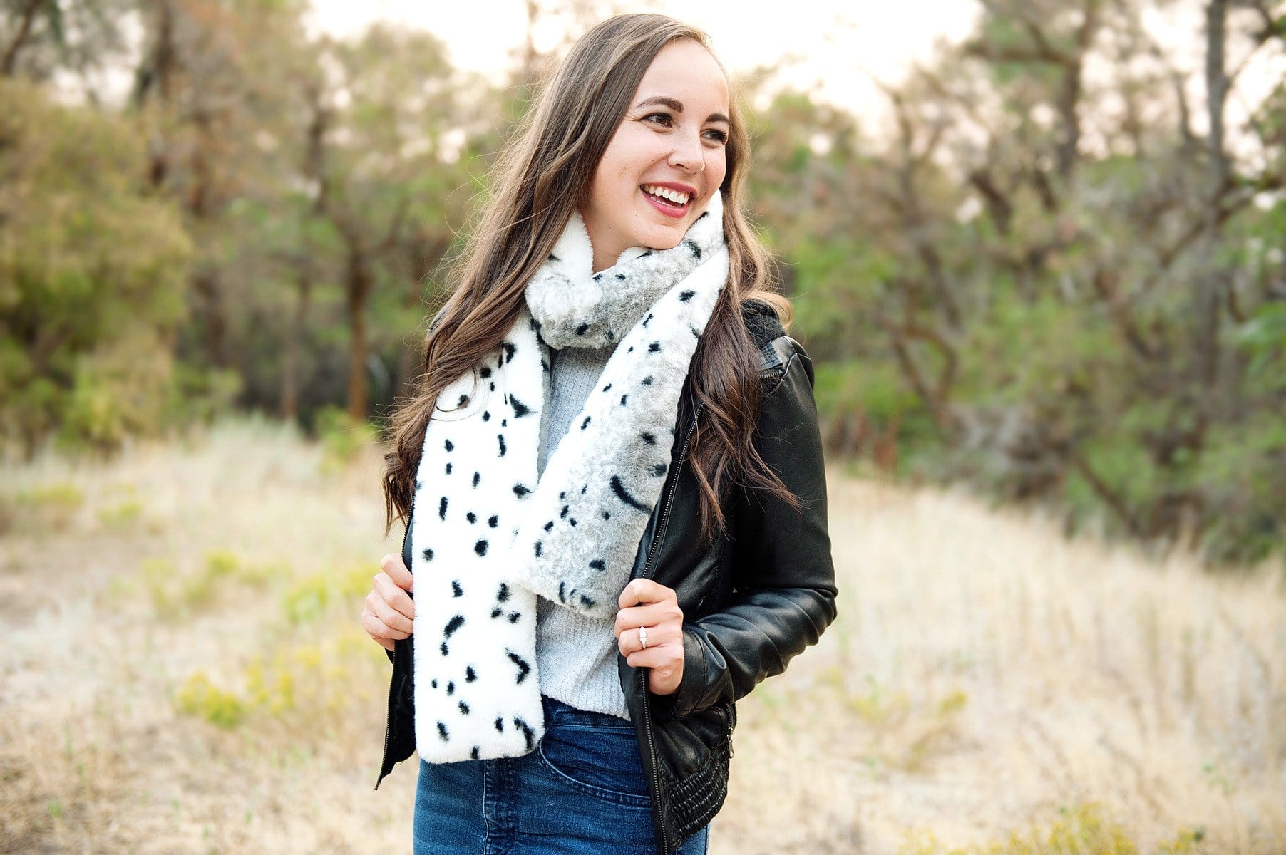 Minky shop couture scarf