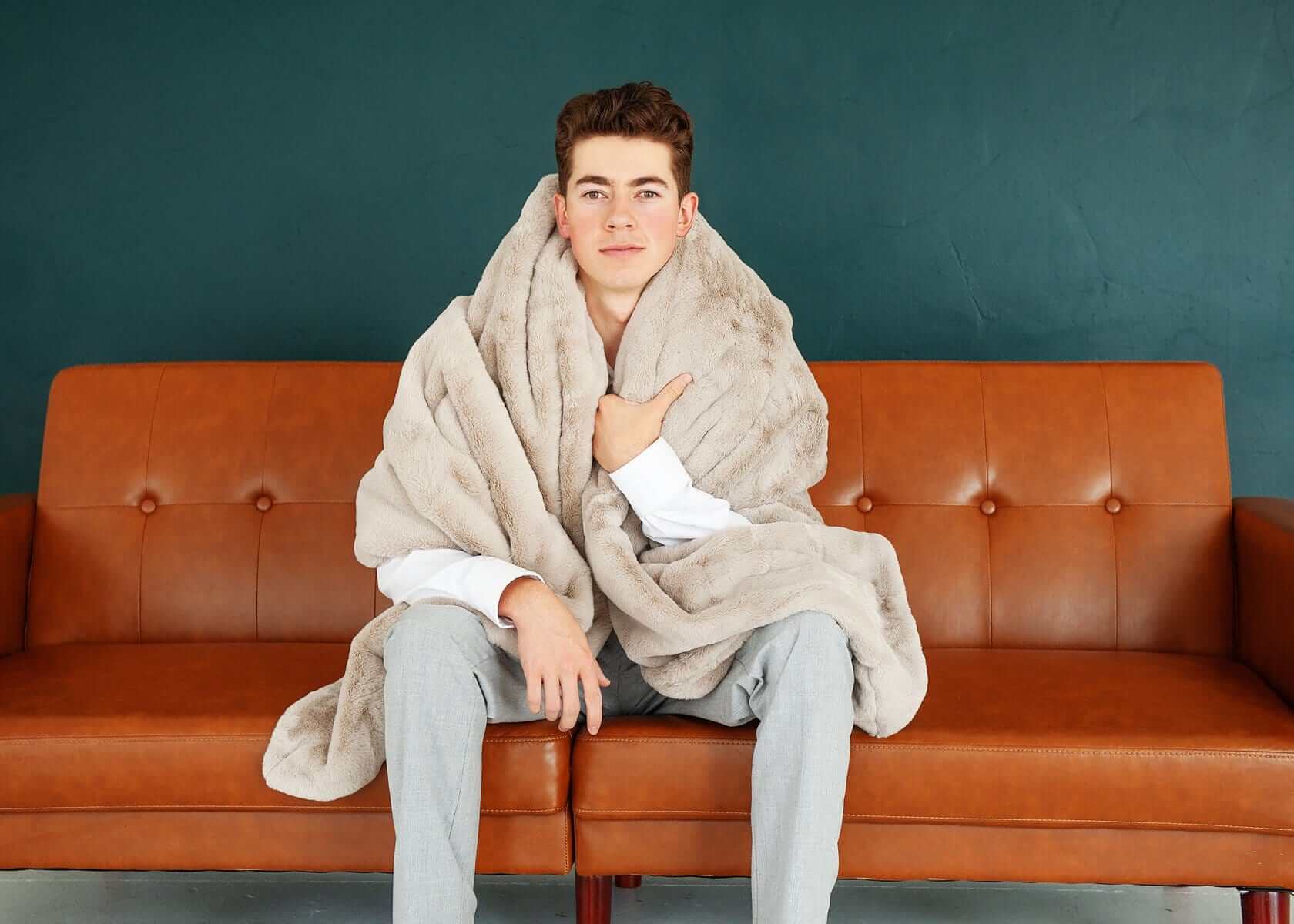 Lush Putty Plush Blanket