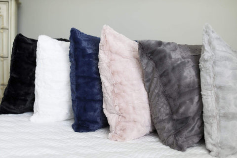CHANEL Merino Wool Cashmere CC Pillow Black Beige 212492